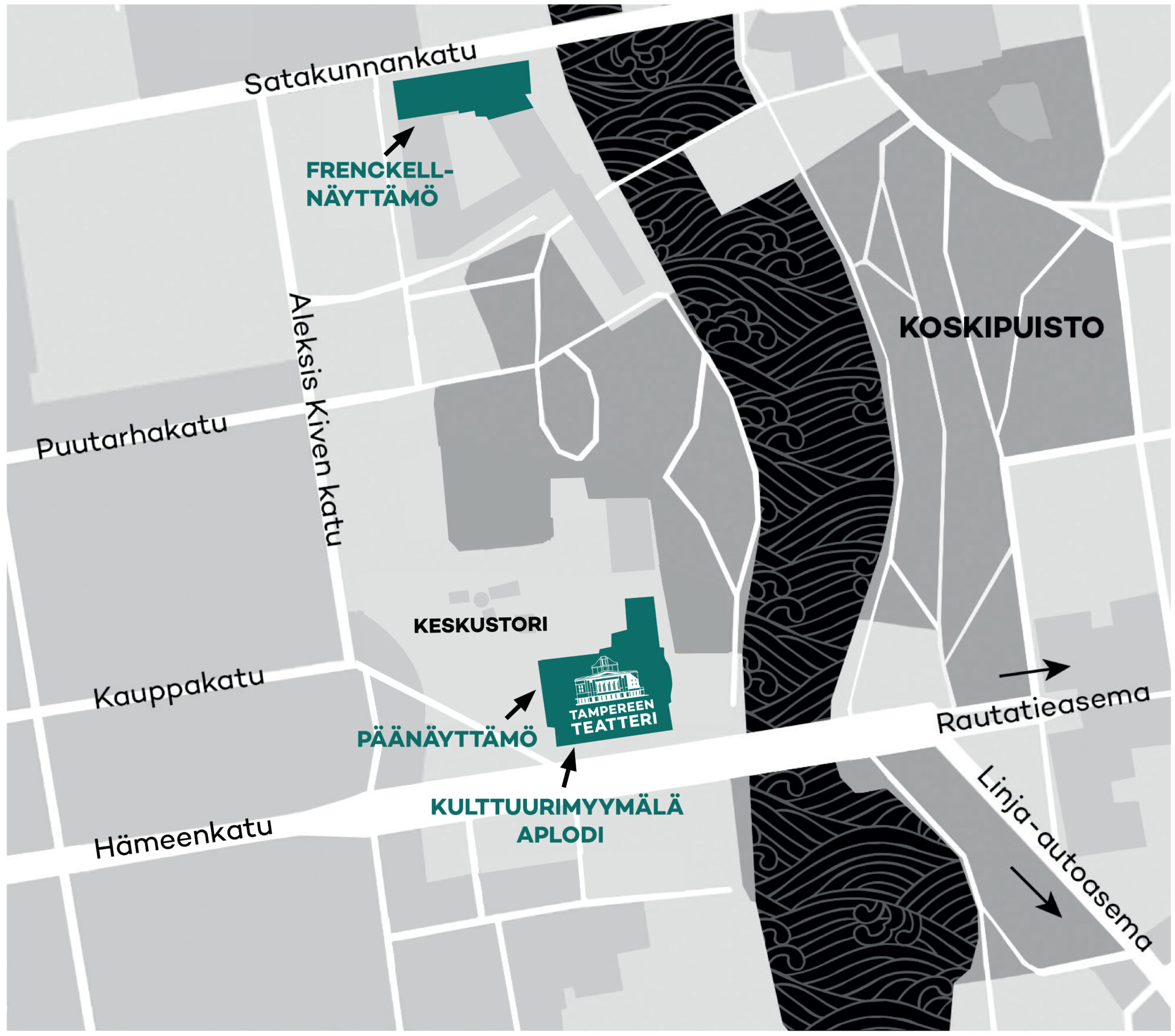 Saapuminen Teatteriin Tampereen Teatteri